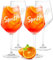 Aperol Spritz Gläser 4er Set - Einzigartige Aperol Gläser für den Perfekten Genussmoment | Premium Spritzgläser Set | 550 ml Kristallglas Made in Germany | Ideal geeignet als Aperol Geschenkset
