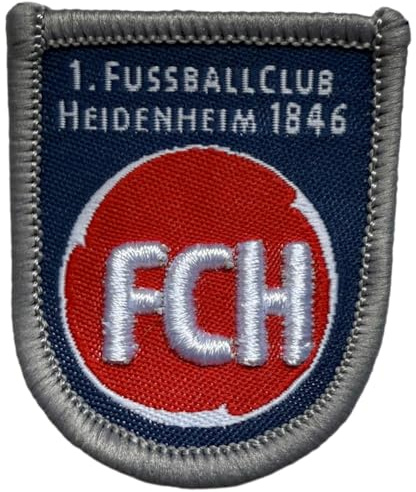 1. FC Heidenheim Logo Aufnäher