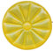 Xweptuy Pool Lounger Mat Ronde Round Pisclable Citron Flottant Radeau Pool Water Toy Game Game Jaune /