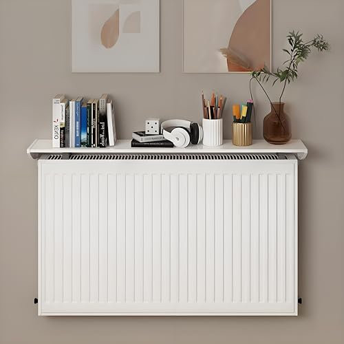 Mensola versatile per radiatori - Supporto superiore per radiatori domestici, perfetto sopra i riscaldatori di corridoio/cortile/bagno, copertura antipolvere e staffa salvaspazio(Size:180cm)
