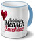printplanet Tasse mit Namen Sunshine - Motiv Lieblingsmensch - Namenstasse, Kaffeebecher, Mug, Becher, Kaffeetasse - Farbe Hellblau