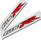 CBR 600 RR Rot Weiß Schwarz Sticker Grafik x 2