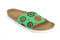 JOE N JOYCE Sylt Elastic Soft-Fußbett Florigreen Größe 40 Schmal Sandalen