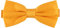 Ladeheid Herren Schmale Fliege M (12cm x 6cm), Dunkel Gelb, 12cm x 6cm