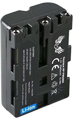 SK Akku Ersatz für Sony NP-FM500H | 2040mAh | NP-FM500 Sony Alpha 57 77 99 II A57 A58 A65 A68 A77 A77V A99 II DSLR A450 A580 A700 A850 A900