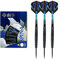 Harrows Darts Unisex-Adult Spina Black Steeltip Dart Steel, 21g