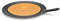 Fiskars Couvercle antiprojections, Ø 30 cm, Plastique/Silicone, Functional Form, Noir/Orange, 1027305