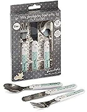 THERMOBABY Coffret Couverts Inox Foret
