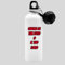 Little Flight Borraccia 750 ml. con DOPPIO TAPPO a vite e moschettone personalizzabile con Foto Stampata Borraccia 750 ml personalizzata PER BEVANDE CALDE o FREDDE