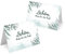 Tischkarten Hochzeit Geburtstag DIN A7 - Design Platzkarten zum Beschriften in vielen verschiedenen Designs (50x Stück, Blütenstrauch)