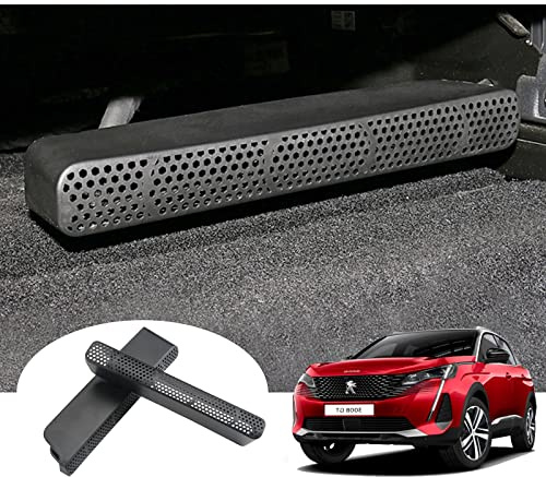 [2 Stück] Peugeot 3008 5008/C5 Aircross/DS7 Crossback 2017-2023 2024 Auto Air Vent Schutz Abdeckung, Rücksitz Klimaanlage Outlet Cover