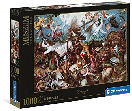 Clementoni - 39662 - Museum Collection Puzzle - The Fall of The Rebel A. - Puzzle 1000 Teile ab 10 Jahren, Erwachsenenpuzzle mit Wimmelbild, Geschicklichkeitsspiel für die ganze Familie, Medium