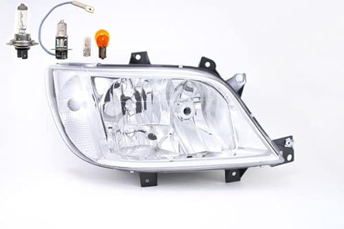 Johns, Scheinwerfer Halogen passend für Mercedes Sprinter 901 904 02-06 RE Leuchtmittel