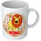 Tazza Leone - Nome Personalizzabile - Leoncino - Animali Simpatici - Tazze con Nome - Bambino - Idea Regalo