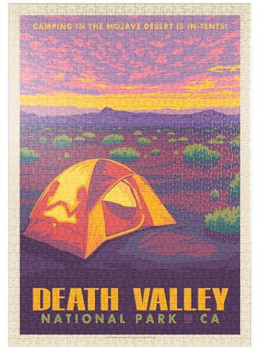 MyPuzzle Death Valley National Park: Camping - Premium 1000 Teile Puzzle - MyPuzzle Sonderkollektion von Anderson Design Group