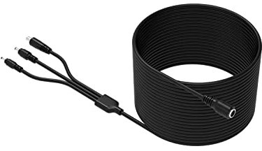 Powerness 32.8 Feet/10 Meters DC Extension Cable Compatible with Poweress, Jackery, Anker, Goal Zero Solar Panels and Portable Power Stations