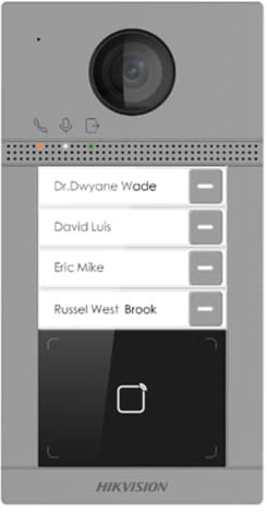Hikvision DS-KV8413-WME1(C)/Europe BV, sécurité Professionnelle des Objets, interphone vidéo de dernière génération