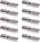 cyclingcolors 10x Portaestantes soportes para estantes 4mm cilíndrico metálico tacos tondo muebles