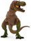 Zappi Co Kinder T-Rex Green/Schwarz Dinosaurier Figuren Spielzeug (17 cm hoch) realistisch detaillierte Dino Sammlung Action Figuren