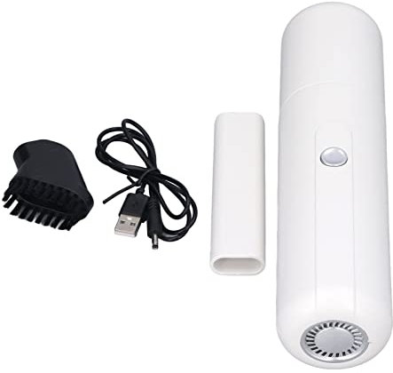 Qcwwy Aspirateur à Main, Portable et Peu Encombrant Design Aspirateur de Bureau Filtre Fin Mini Aspirateur USB Aspirateur à Main pour Clavier D'ordinateur