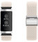 KUWAI Armband für Fitbit Charge 3/Charge 4 ArmBand, Nylon Geflochtenes Armbänder mit Fitbit Charge 4/Charge 3 ArmBand Rostfreier Stahl Ersatz Einstellbares Loop Band für Fitbit Charge 3/Charge 4 (F)