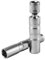 2 Pièces de Cle a Bougie, Douille Bougie 14mm / cle a Bougie 16mm, Outil de Démontage de Bougies, Douille à Bougie Pivotante à Paroi Mince 12 Pans 3/8 Pouces CR-V, Outil Spécial pour Automobiles