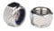 Yesmin 12 PCS M6 Hex Nuts,Stainless Steel Lock Nuts,Nylon Insert Lock Nuts,Self-Locking Nuts For Bolts and Screws-M6