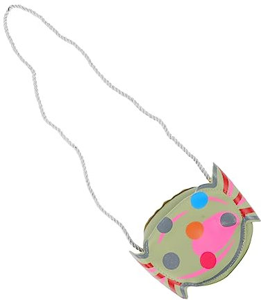 COSMEVIVI Bonbonförmige Tasche Für Junge Mädchen Candy Tasche Mit Mittlerem Fassungsvermögen Umhängetasche Aus Hochwertigem Material Mini-geldbörse Für Lippenstift Und Handy Aufbewahrungstas