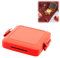 Red Rapid Heating Microwave Toastie Sandwich Maker - Non-Stick Plates, Dishwasher Safe (1pcs)