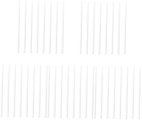 EXCEART 40 Pièces Suspendu Outils De Four à Poterie Bijoux En Céramique Brûlant Une Tige Réfractaire Tige De Suspension De Four Bâtons Haute Température Blanche Oxyde D'aluminium