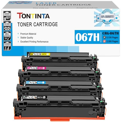 ( mit Zählchip ) 067H CRG-067H CRG067H 4 Farben Kompatible Tonerkartuschen für Canon i-SENSYS LBP631 LBP631Cw LBP633 LBP633Cdw MF651 MF651Cw MF655 MF655Cdw MF655Cw MF657 MF657Cdw MF657Cw Drucker