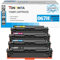 ‎( mit ‌Zählchip‌ ) 067H CRG-067H CRG067H 4 Farben Kompatible Tonerkartuschen für Canon i-SENSYS LBP631 LBP631Cw LBP633 LBP633Cdw MF651 MF651Cw MF655 MF655Cdw MF655Cw MF657 MF657Cdw MF657Cw Drucker