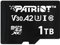 Patriot VX Series 1TB Micro SDXC V30 A2 UHS-I U3 4K UHD Memory Card - PSF1TBVX32MCX