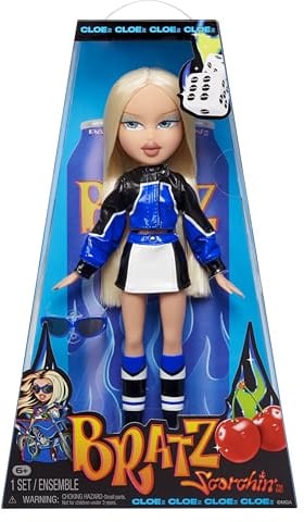 Bratz Scorchin' Cloe - Enthält 1 Modepuppe mit Outfit und Accessoires, Motorsport-Inspirierte Puppen, Niedliches Spielzeug für Mädchen