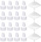 Durceler 16 Spectra Duckbill Valve & 4 Backflow Protectors Replacement, Spectra Duckbill Valves, Compatible Pump Parts for Spectra S1 S2 9 Plus and SG, Spectra Breast Pump Replacement, Accessories