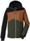 Killtec Herren Skijacke Funktionsjacke mit Kapuze und Schneefang KSW 306 MN SKI Jckt wasserdicht, Winddicht, atmungsaktiv 00200-schwarz S