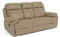 Orlando Relaxsofa - Bequemes Ledersofa mit hoher Rückenlehne - Relaxfunktion und Zero-Wall-Mechanismus - ergonomisches Design - langlebige Materialien - einfache Montage - Cappuccino-Beige