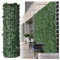 Generisch Clôture de haie artificielle, feuilles vertes, lierre, brise-vue, mur de plantes, herbe artificielle, brise-vue décoratif, balcon de maison, jardin (1 x 0,5 m)