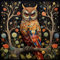 HUADADA Puzzle 1024 Teile-Puzzle 1024 Teile Erwachsene -Quadratisches Klassische Puzzles Geschenk Einsame Eule
