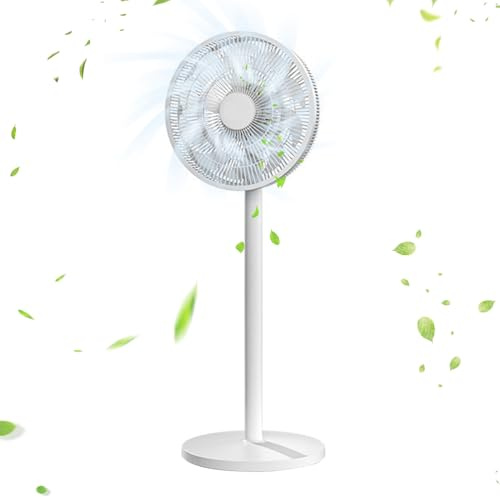 Générique Electric Fan - Energy Saving Floor Fan, Oscillating Cool Air Conditioner for Kitchen, Home, Office, Bedroom, Student, Indoor