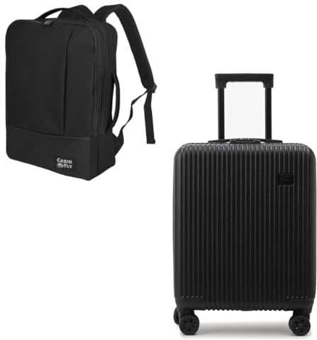 CabinFly Cruisair Lufthansa Set 55x40x23cm Koffer und 40x30x10cm Rucksack