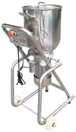 Licuadora Industrial Y Comercial De Acero Inoxidable 30 L For Zumos Frutas Frescas, Batidos, Hielo Mucho Más Remueve Con Fuerza