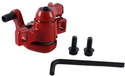 Gurtt Pinza de Freno de Disco Trasera de Metal Rojo - Equipo de Freno de Disco Compacto para Patinete eléctrico Mi M365