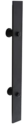 Intersteel Stoßgriff 800 x 40 mm Schwarz