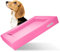 dogsfavorite Hunde-Bett - waschbares Hundekörbchen - hochwertiges Hundesofa - gelenkschonendes Hundekissen - robuste Hundematte - Hundekorb - Gr. L 110 x 90cm - pink