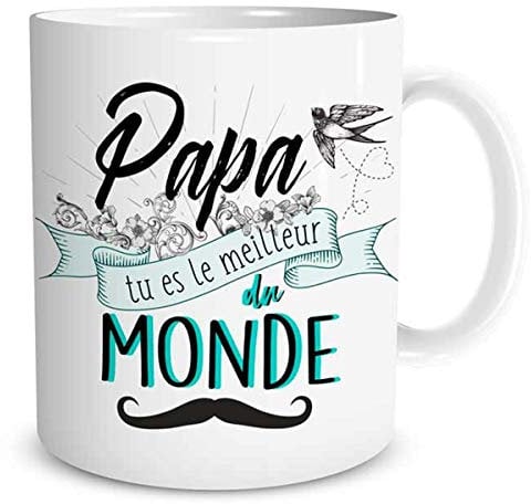 fête des pères Mug Papa tu es le meilleur du monde
