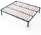 EVERGREENWEB - Sommier Double 140x190 cm lit à Lattes orthopédique, résistant avec Structure en Fer avec Lattes en Bois Naturel, Base encastrable Idéal pour Tous Les Types de Lits et Matelas