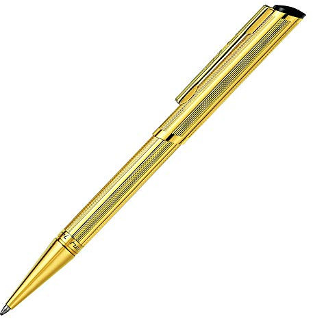 Stempel-Kugelschreiber Heri Diagonal 3003 custom Gold