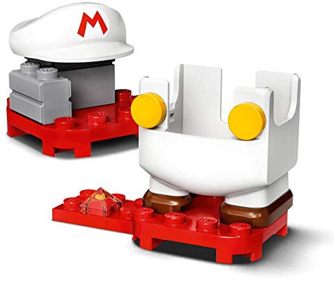 LEGO 71370 Super Mario Feuer-Mario - Anzug, Erweiterungsset, Feuer Power-Up Pack