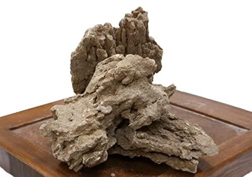 Amtra Roccia Mountain Stone, natürliche Dekoration für Aquarien, 0,3–0,6 kg